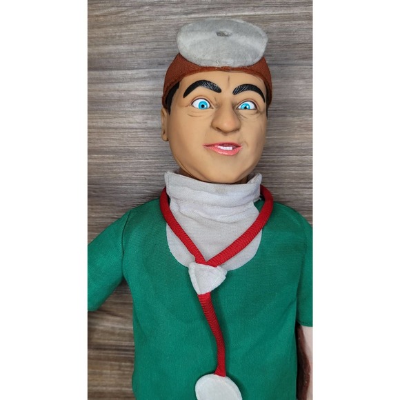 Vtg 2001 Three Stooges Curly Doll - Picture 2 of 8